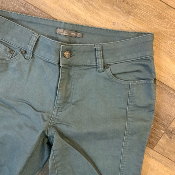 Prana soft green ankle jean. Size 8/29 - Picture 2 of 5